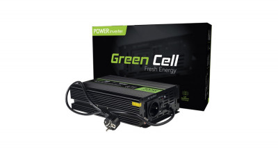 Green Cell Inverter UPS integrat Green Cell Sistem de alimentare ne&amp;icirc;ntreruptă pentru cuptoare și pompe de &amp;icirc;ncălzire centrală 300W foto