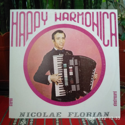 -Y- NICOLAE FLORIAN - HAPPY HARMONICA ( NM ) -DISC VINIL LP foto