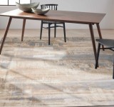 Covor Calvin Klein ECH02, Gri/Bej, Diverse Dimensiuni - 160x221