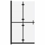 Cumpara ieftin Perete de dus walk-in pliabil, 90x190 cm, sticla ESG mata
