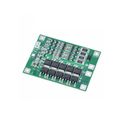 Modul protectie si incarcare 4x18650 litiu 40A balansat foto