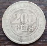 (M1520) MONEDA BRAZILIA - 200 REIS 1898, KM#493
