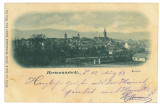 251 - SIBIU, Panorama, Litho, Romania - old postcard - used - 1899