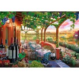Puzzle 1000 piese - Tea Time - Podgoria Italiana | Trefl