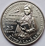 25 Cents Quarter Dollar 2024 USA Zitkala-&Scaron;a Lit.S KM#792 UNC