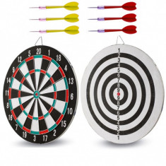 Joc Darts si Tinta 37cm cu 6 Sageti si 2 Fete foto