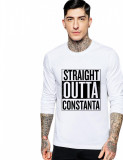 Cumpara ieftin Bluza barbati alba - Straight Outta Constanta - L, THEICONIC