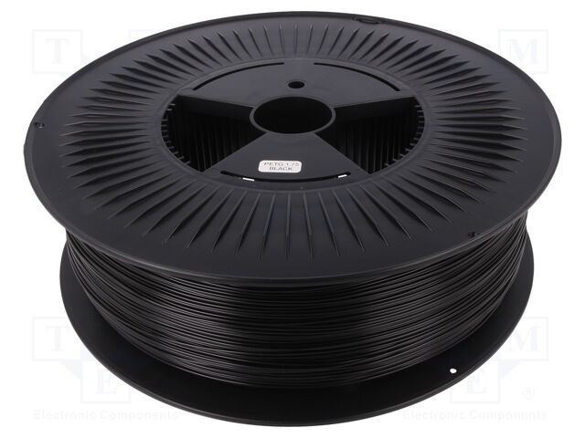Filament PET-G 1,75mm negru 5kg DEVIL DESIGN 220-250&deg;C