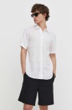 Theory camasa de in culoarea alb, cu guler clasic, regular