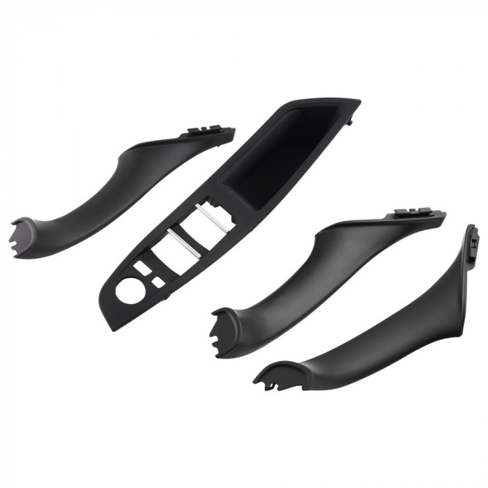 Set Manere Usi Interior Am Bmw Seria 5 F11 2009-2016 Negru 1126