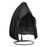 Husa protectie scaun suspendat, negru, Kryto 115x190 cm