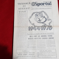 Ziar Sportul 23 08 1976