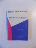INVESTIGAREA NATIUNILOR , ASPECTE TEORETICE SI METODOLOGICE de LUCIAN CULDA , 1998 , CONTINE DEDICATIA AUTORULUI