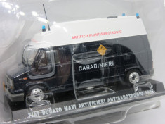 Macheta Fiat Ducato Maxi Carabinieri Edicola 1:43 foto