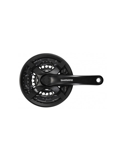 Angrenaj Pedalier Shimano Tourney Fc-Ty501 42X34X24T brat 175mm pentru 6/7/8 vit... Cod:EFCTY501E244CLB
