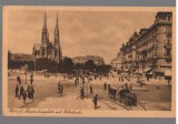 CPIB 23961 - CARTE POSTALA - VIENA, WIEN. MAXIMILIANPLATZ, TRASURA TRASA DE REN, CIRCULATA, 192, 6STAMPILA, TIMBRU