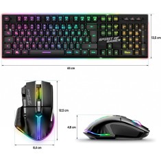 Set tastatură mouse cu pentru jocuri SPIRIT OF GAMER