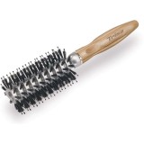 Perie rotunda pentru par Trisa Swiss Wood Styling Volume, 60 mm