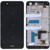 Huawei GR3 (TAG-L21) Capac frontal modul display + LCD + digitizer gri