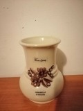 Vaza ceramica vintage Rosa Ljung Suedia inaltime 12 cm