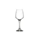 Set 24 Pahare Sticla cu picior 330ml Vin alb LAL 569