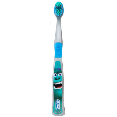 Periuta de Dinti pentru Copii, Oral-B, Pixar, Sulley, Monsters, Varsta 3+ Ani, Multi-Protectie, Peri foto