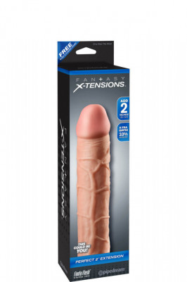 Prelungitor Penis Fantasy X-tensions Perfect 2 inch Extensie 20,3 cm foto