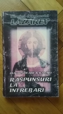 S.N. Lazarev - Diagnosticarea Karmei, volumul 5: Raspunsuri la intrebari karma foto