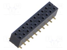 Conector PCB-PCB mamă 20 PIN 2mm TLE aurit SMT 3,2A SAMTEC