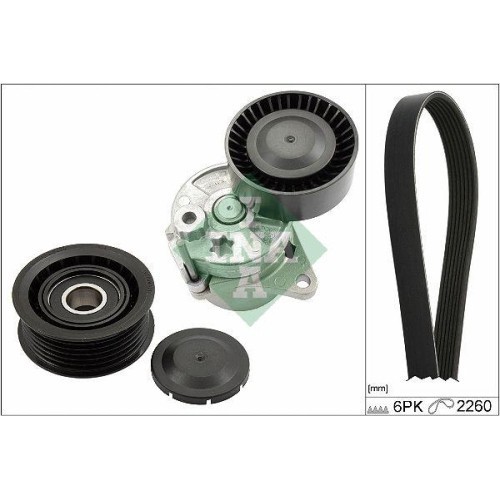 Set curea transmisie Mercedes Clasa C (W203) 05.00-12.07, Clasa C Coupe (Cl203) 03.01-06.11, Clasa C T-Model (S203) 03.01-08.07, Clk (C209) 05.02-03.