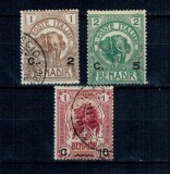 Somaliland Italian 1907 - Uzuale, Mi.No.10-12 stampilate