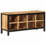 Cumpara ieftin Bancă de pantofi 110x35x51 cm lemn masiv de mango brut