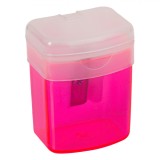 Ascuțitoare Plastic, Mini Tomberon, Multicolor, 3.5x2.5x4cm, Oem