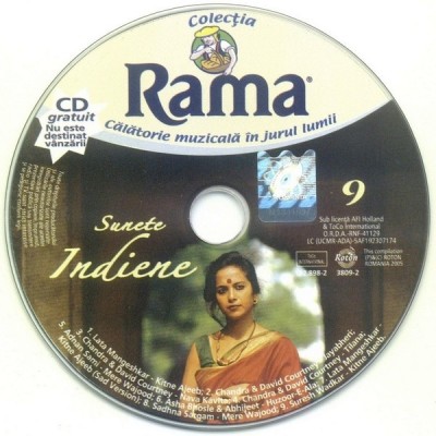 Various - Sunete Indiene, CD foto