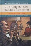 Un Studiu in Rosu si Semnul Celor Patru - Arthur Conan Doyle, Editura Litera, Colectia Biblioteca pt. Toti Copiii, Coperta Cartonata