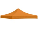 Acoperiș pentru cort de petrecere, portocaliu, 3x3 m, 270 g/m&sup2;
