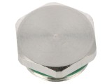 Capac de protecție alamă M20 IP68 nichelat