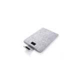 Husa MacBook 15 inch Fetru Gri - Protectie Laptop Slim