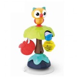 Jucarie pentru bebelusi cu ventuza bufnita Hola Toys