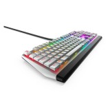 Tastatura Gaming Alienware AW510K Lunar Light Cherry MX Low Profile Red Mecanica