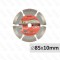 Disc diamantat segmentat 85 mm x 10 mm DRY RAIDER