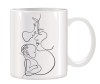 Cana alba ceramica personalizata pentru Familie, INOVATIX&reg;. 330ml, Oem