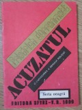 ACUZATUL (O CAPODOPERA A GENULUI POLITIST)-FRIEDRICH DURRENMATT-129963