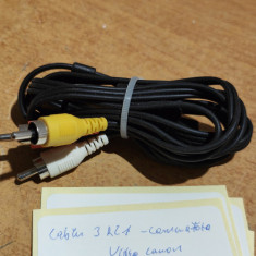 Cablu 3RCA - Aparat Foto, Video #A5784