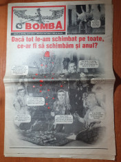 ziarul bomba decembrie 1996-ziar umoristic foto