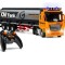 Camion cisterna cu telecomanda, 9 functii, lumini, sunete, deschidere usi, cablu USB, scara 1:24