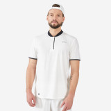 Tricou Tenis DRY+ Alb Bărbați, Artengo