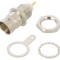 Conector BNC mamă 75&Omega;, aurit