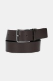 HUGO curea de piele culoarea maro, 50548348
