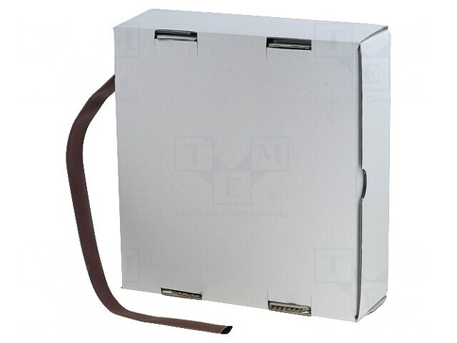 Manşon termocontractabil maro 6,4mm 2:1